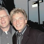 Barry Manilow and Bruce Sussman. Photo courtesy of the Alliance Theatre