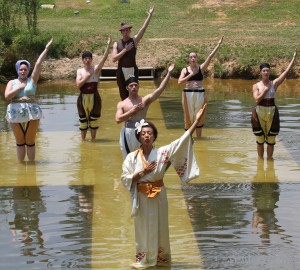 The Ugly Duckling Cast Performs